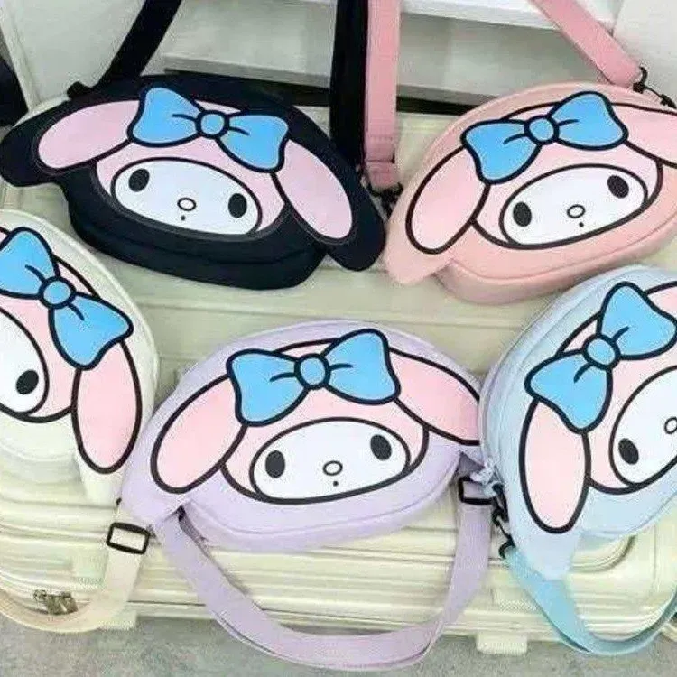 Tas Selempang Wanita Bahan Nylon Model Quilted Warna Pink Bentuk Kotak Tali Grosir Import