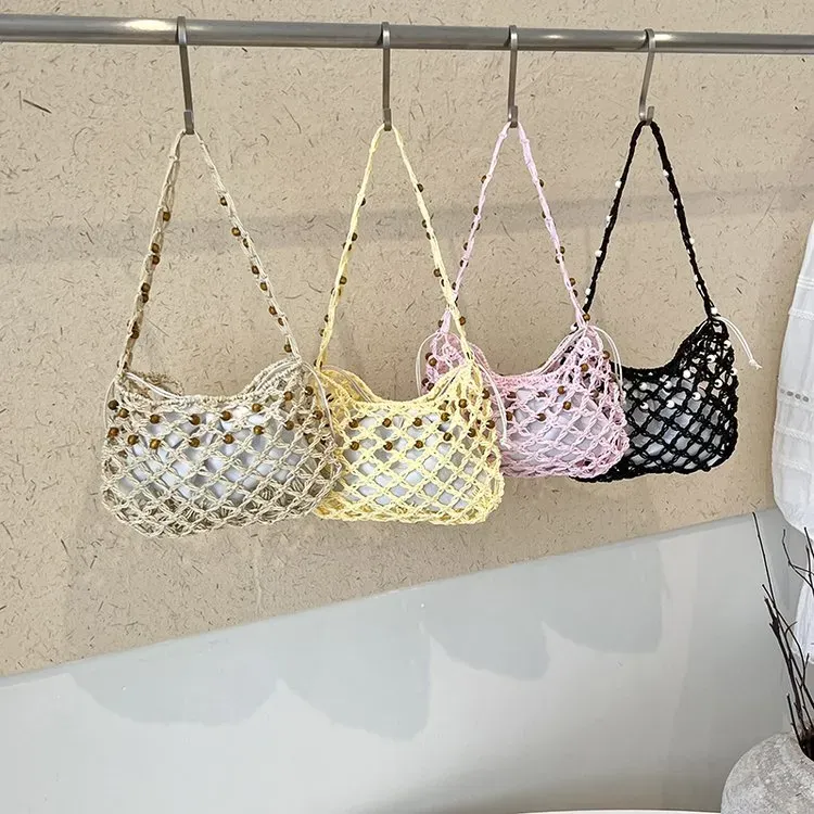 Tas Selempang Wanita Bahan PU Sintetis Motif Print Warna Hitam Bentuk Kotak Tali Grosir Import