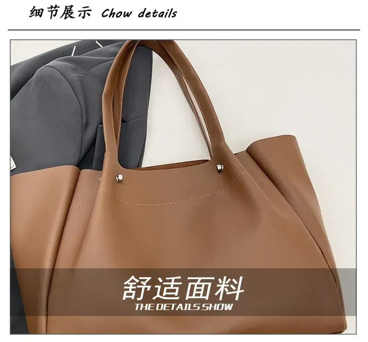 Tas Selempang Wanita Bahan PU Sintetis Polos Bentuk Kotak Tali Lebar Resleting Koleksi Reseller