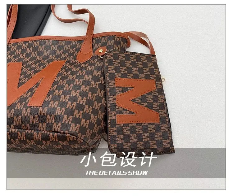 Tas Selempang Wanita Bahan PU Sintetis Motif Print Bentuk Kotak Tali Lebar Koleksi Reseller