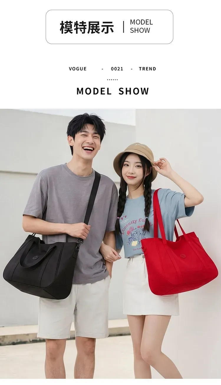 Tas Selempang Wanita Bahan Nylon Polos Warna Hijau Bentuk Kotak Tali Panjang Resleting Grosir