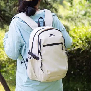 Tas Ransel Wanita Bahan Nylon Polos Bentuk Kotak Tali Lebar Kapasitas Besar Grosir Import