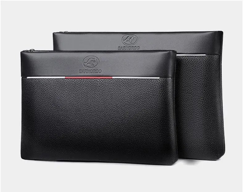 Tas Selempang Pria Bahan PU Sintetis Polos Bentuk Kotak Kapasitas Besar Grosir Import