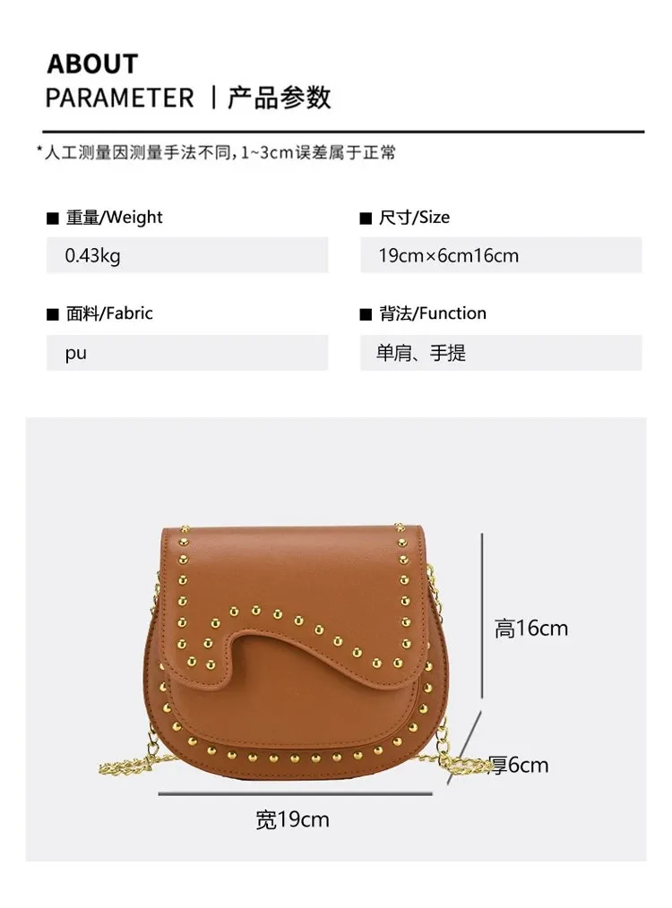 Tas Selempang Wanita Bahan PU Sintetis Polos Warna Hitam Bentuk Crescent Tali Grosir Import