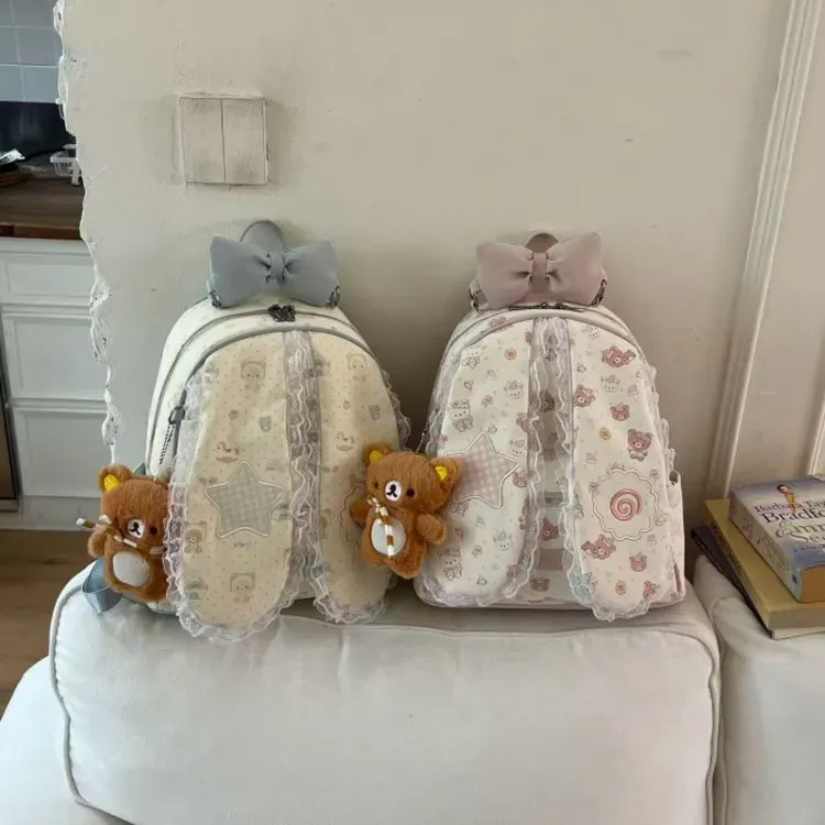 Tas Selempang Wanita Bahan PU Sintetis Motif Print Warna Putih Bentuk Kotak Tali Model Import