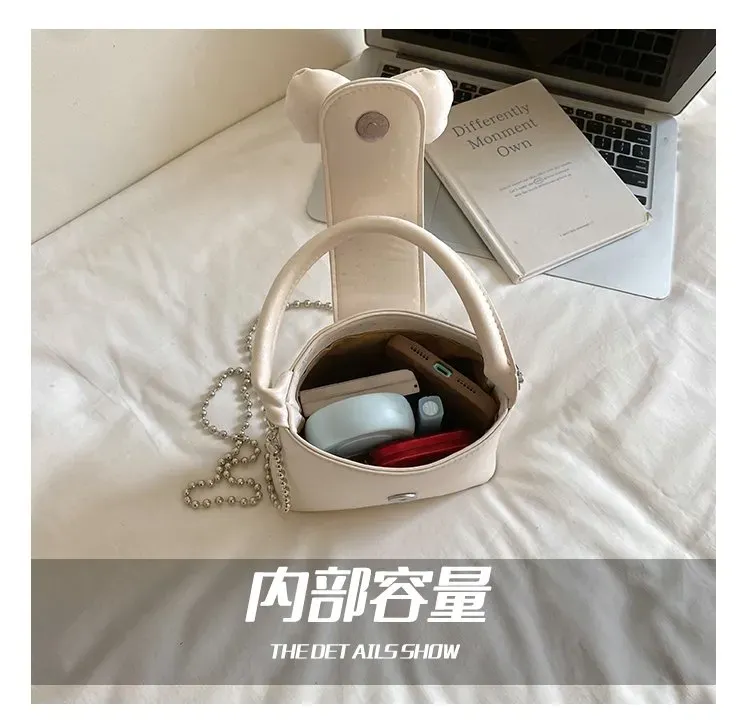 Tas Selempang Wanita Bahan PU Sintetis Polos Warna Pink Bentuk Kotak Tali Rantai Harga Grosir