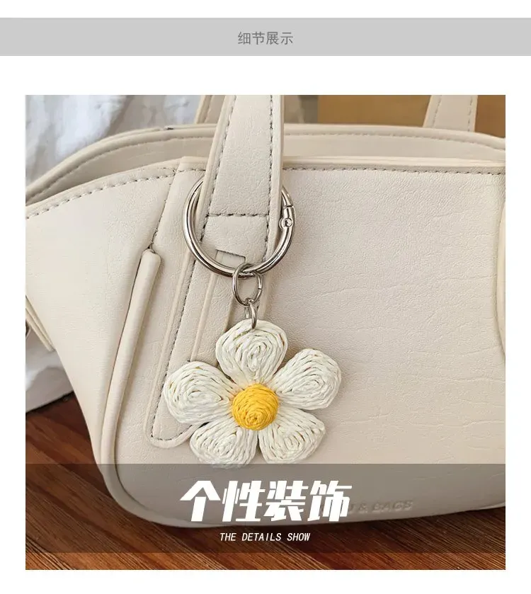 Tas Selempang Wanita Bahan PU Sintetis Polos Bentuk Kotak Tali Panjang Resleting Pilihan