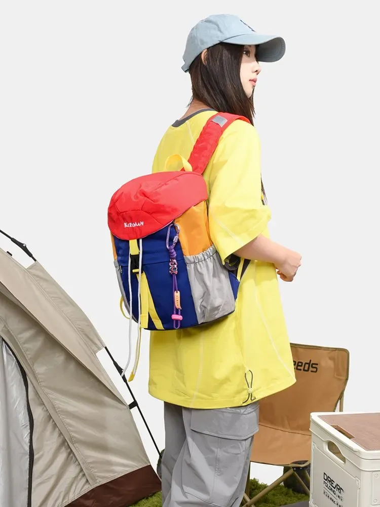 Tas Selempang Wanita Bahan Nylon Warna Pink Resleting Fashion Grosir Import