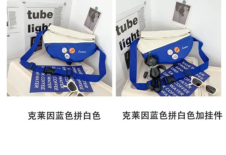 Tas Selempang Pria Bahan Nylon Polos Warna Hitam Bentuk Kotak Tali Panjang Katalog Grosir