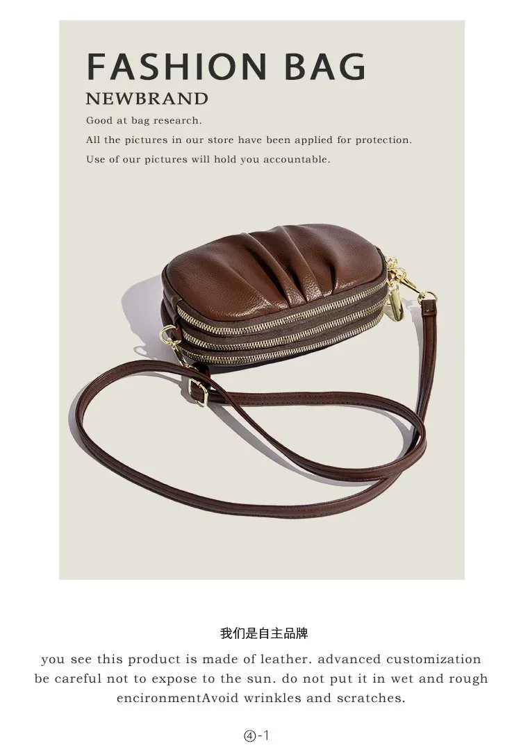 Tas Selempang Wanita Bahan PU Sintetis Polos Bentuk Kotak Tali Panjang Resleting Model Import