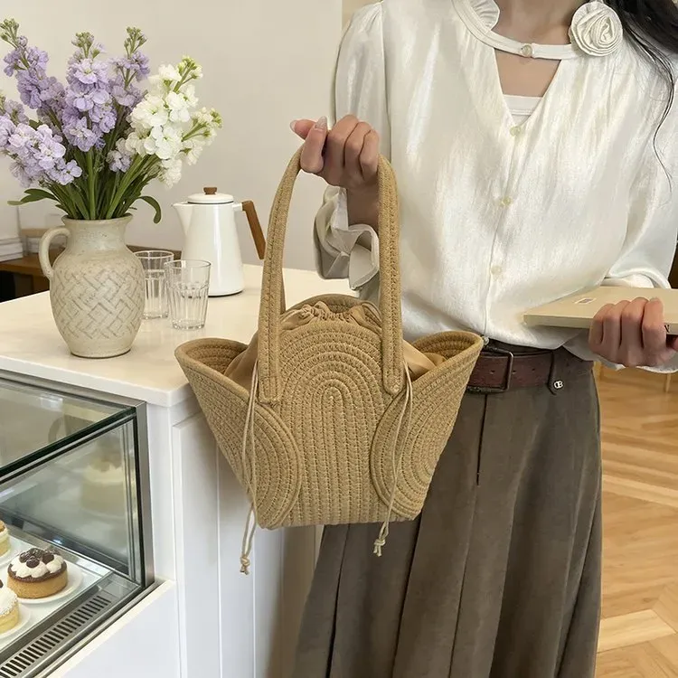 Tas Selempang Wanita Bahan PU Sintetis Polos Warna Beige Bentuk Kotak Tali Katalog Grosir