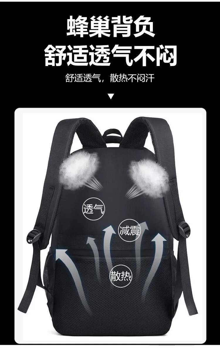 Tas Ransel Wanita Bahan Nylon Polos Warna Hitam Bentuk Kotak Tali Lebar Grosir Import