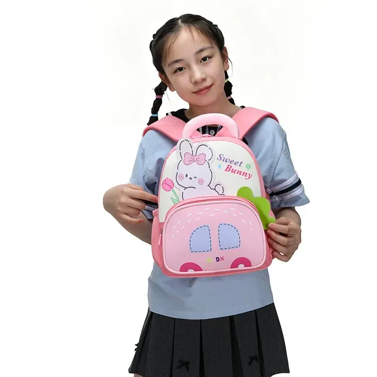 Tas Selempang Anak Bahan Kain Motif Dinosaurus, Motif Kelinci, Motif P Warna Grosir Import