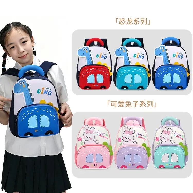 Tas Selempang Anak Bahan Kain Motif Dinosaurus, Motif Kelinci, Motif P Warna Grosir Import