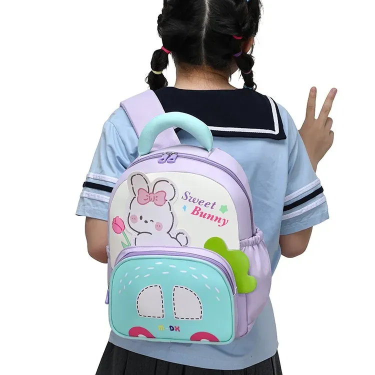 Tas Selempang Anak Bahan Kain Motif Dinosaurus, Motif Kelinci, Motif P Warna Grosir Import