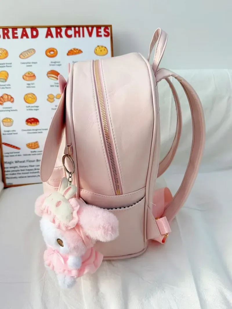 Tas Selempang Anak Bahan PU Sintetis Polos Warna Pink Bentuk Kotak Tali Lebar Grosir Import