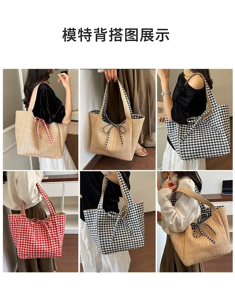 Tas Selempang Wanita Bahan PU Sintetis Motif Polkadot Warna Hitam Bentuk Kotak Model Minimalis