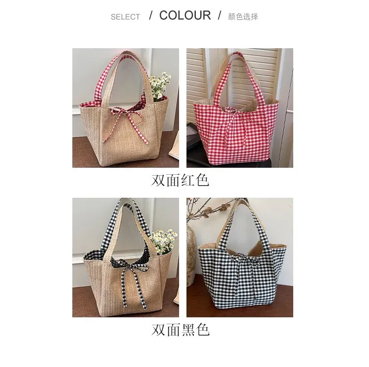 Tas Selempang Wanita Bahan PU Sintetis Motif Polkadot Warna Hitam Bentuk Kotak Model Minimalis