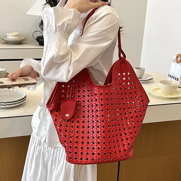 Tas Selempang Wanita Bahan PU Sintetis Motif Print Warna Putih Bentuk Kotak Tali Grosir Import