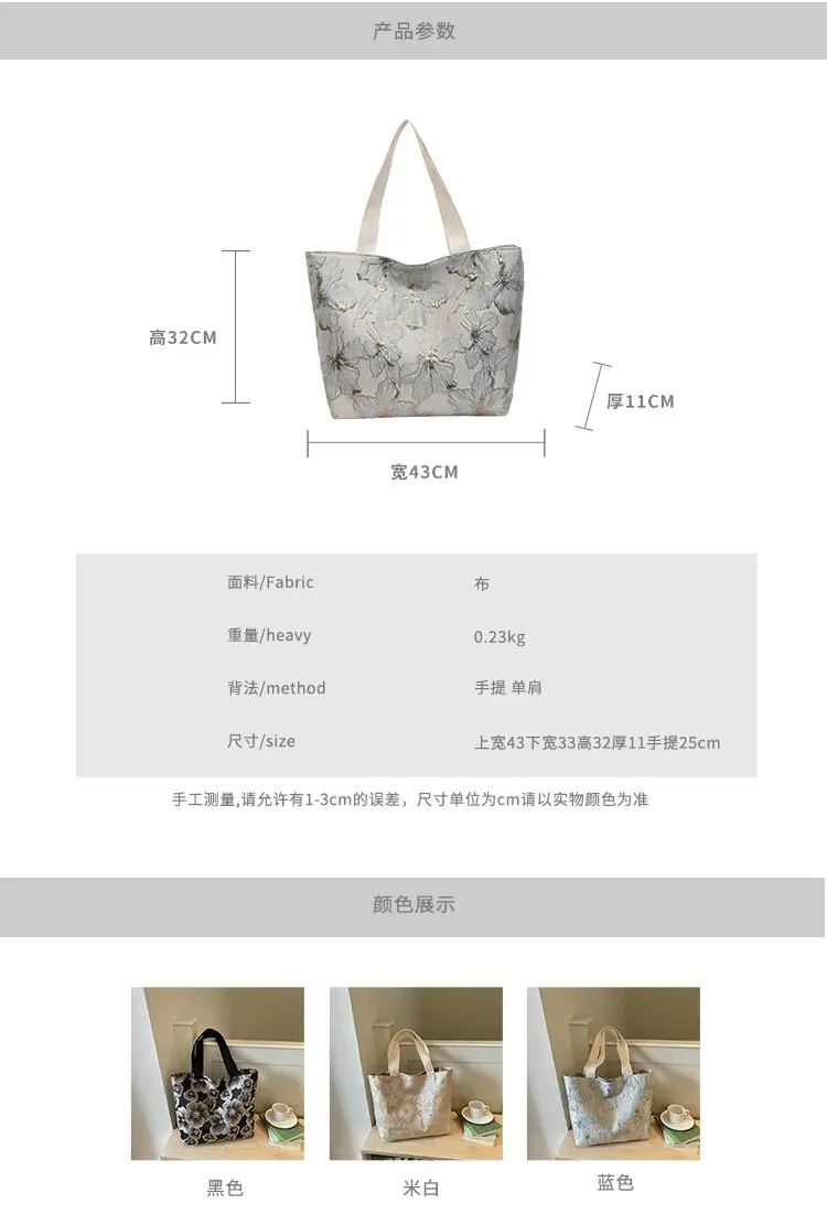 Tas Selempang Wanita Bahan PU Sintetis Motif Floral Warna Biru Bentuk Kotak Tali Grosir Import