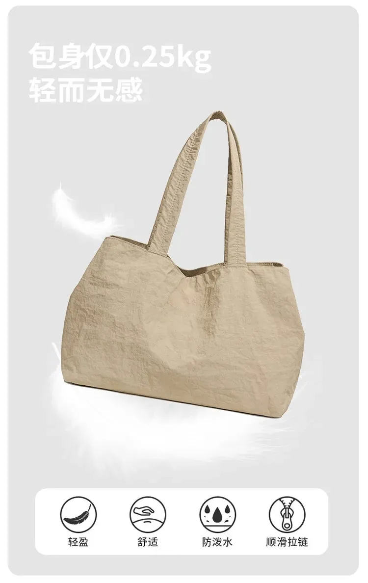 Tas Selempang Wanita Bahan PU Sintetis Polos Warna Hitam Bentuk Kotak Tali Lebar Bahan Kanvas