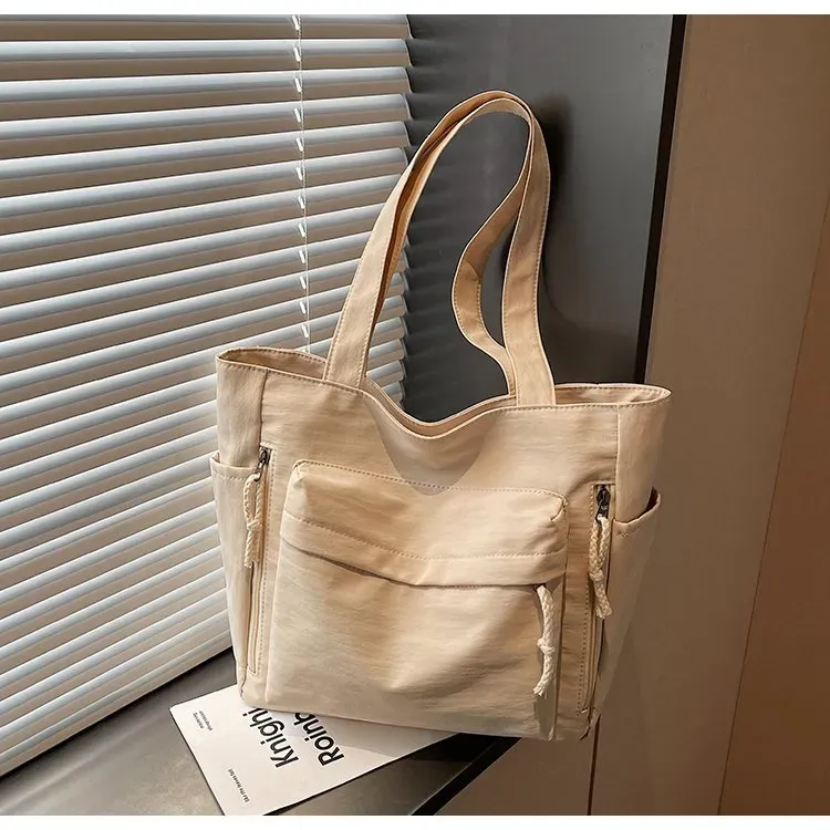 Tas Bucket Wanita Bahan PU Sintetis Motif Print Bentuk Bucket Tali Lebar Model Grosir Import