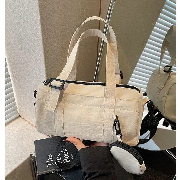 Tas Selempang Wanita Bahan PU Sintetis Polos Warna Biru Bentuk Kotak Tali Grosir Import