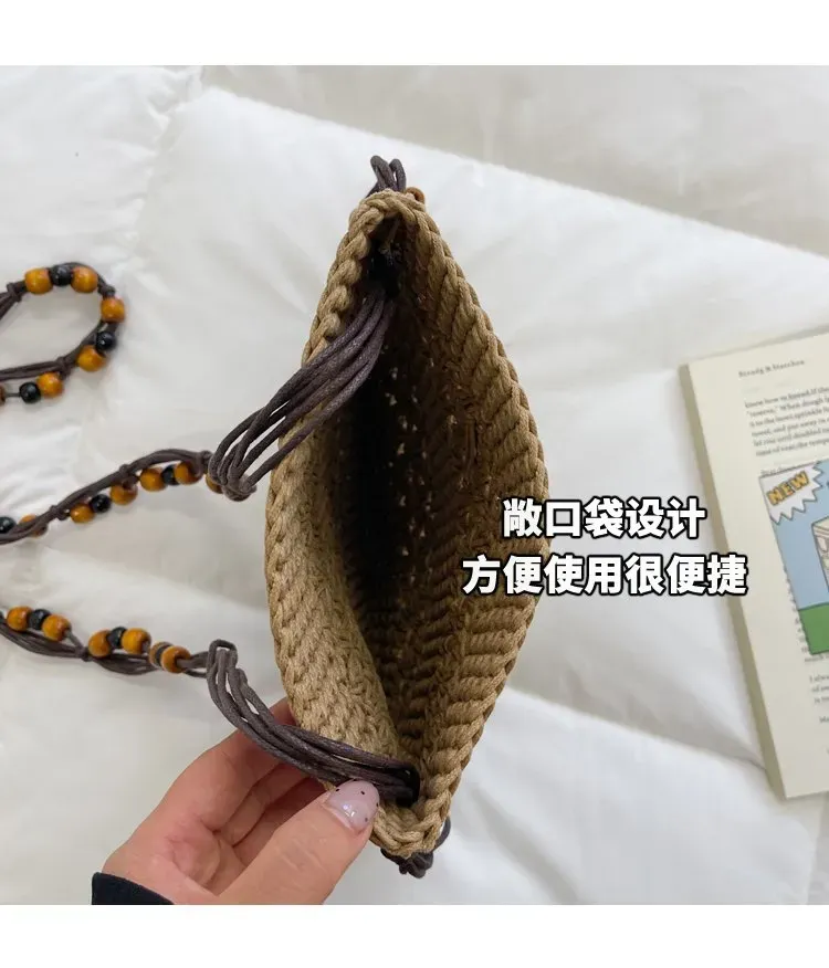 Tas Selempang Wanita Bahan PU Sintetis Motif Print Bentuk Kotak Tali Panjang Pilihan Reseller