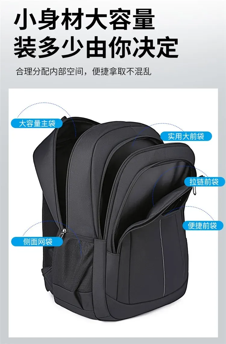Tas Ransel Wanita Bahan Oxford Polos Warna Hitam Bentuk Kotak Tali Panjang Grosir Import