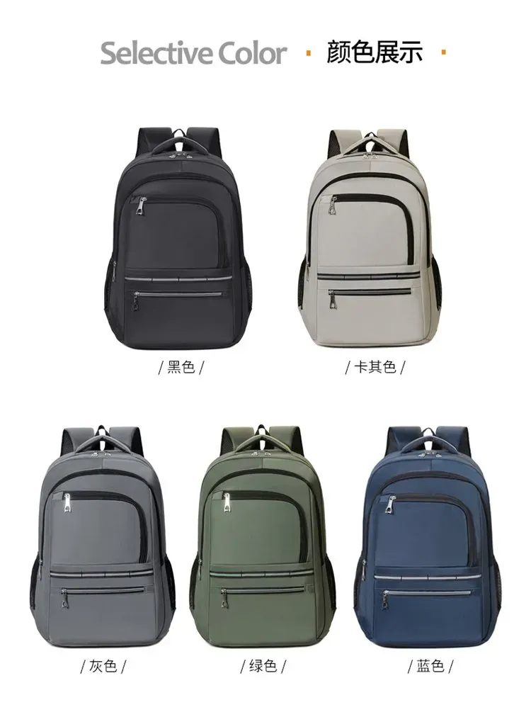 Tas Ransel Wanita Bahan Oxford Polos Warna Hitam Bentuk Kotak Tali Adjustable Grosir Import