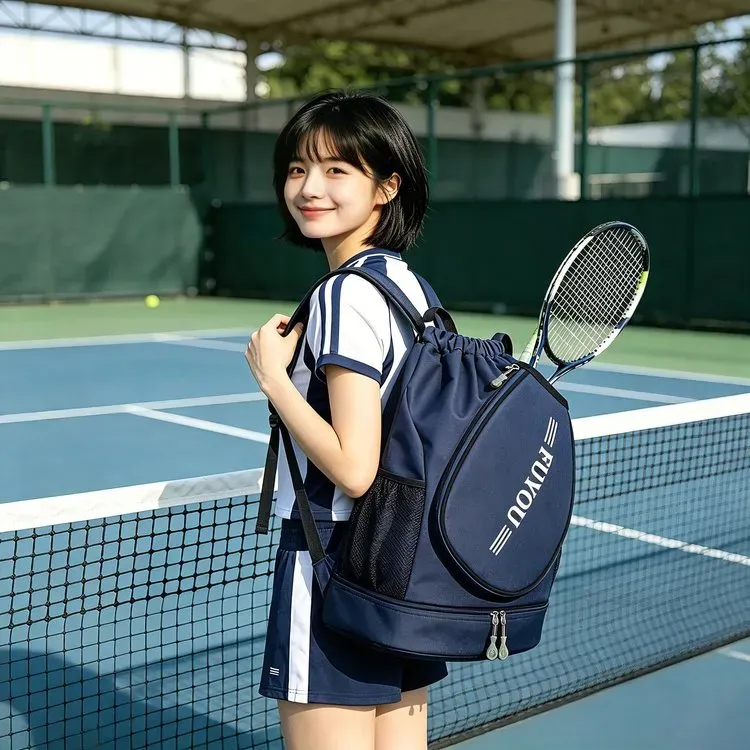Tas Selempang Wanita Bahan Nylon Warna Biru Kapasitas Besar Grosir Import