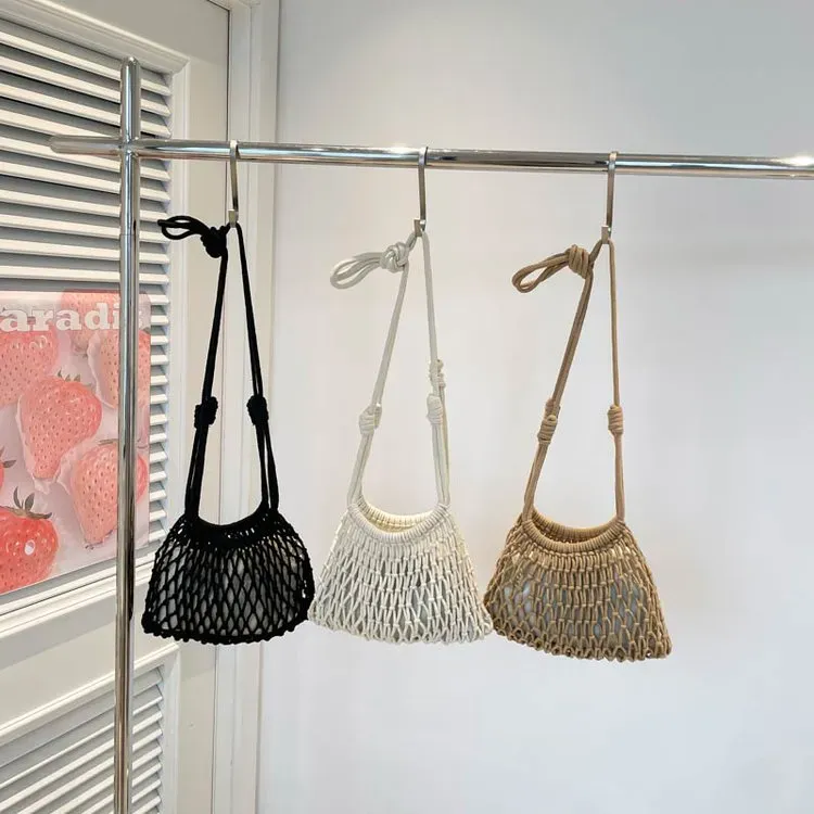 Tas Selempang Wanita Bahan PU Sintetis Motif Polkadot Warna Hitam Bentuk Kotak Stok China