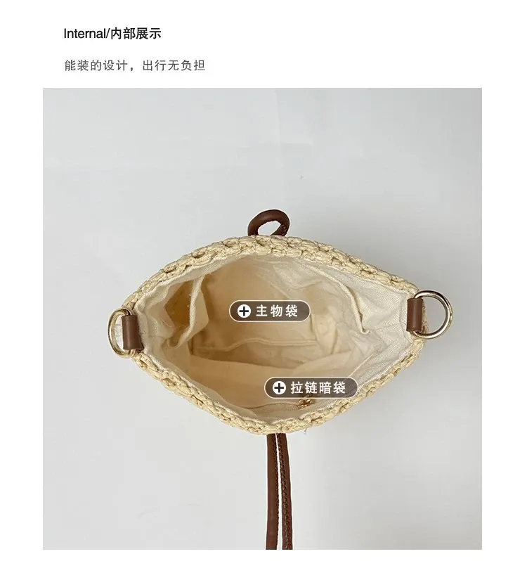 Tas Selempang Wanita Bahan PU Sintetis Motif Print Warna Kuning Bentuk Kotak Stok China