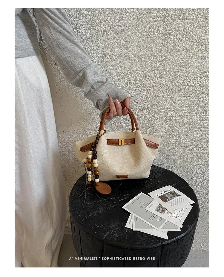 Tas Selempang Wanita Bahan PU Sintetis Polos Warna Beige Bentuk Kotak Tali Stok China