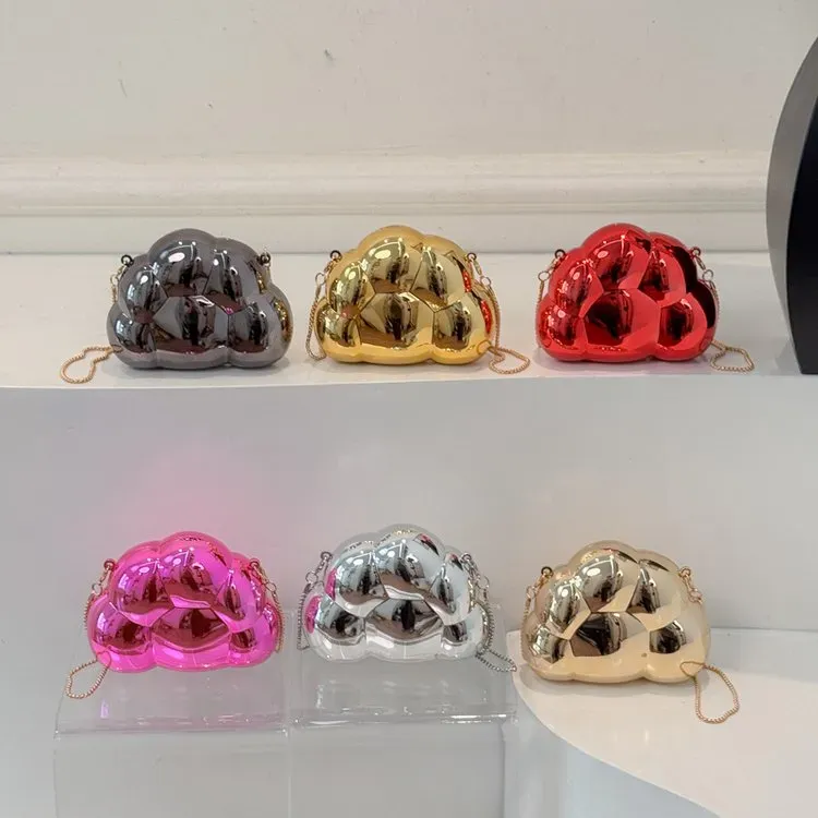 Tas Selempang Wanita Bahan PU Sintetis Polos Warna Hitam Bentuk Kotak Tali Warna Pink Grosir