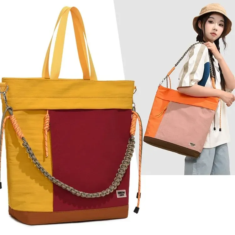 Tas Selempang Pria Bahan Kain Polos Warna Hijau Bentuk Bulat Tali Panjang Grosir Import