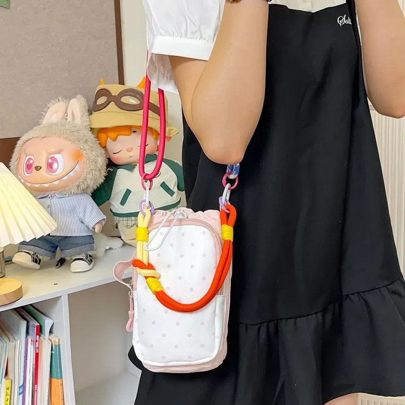Tas Selempang Wanita Bahan PU Sintetis Polos Warna Putih Bentuk Kotak Tali Pilihan Reseller