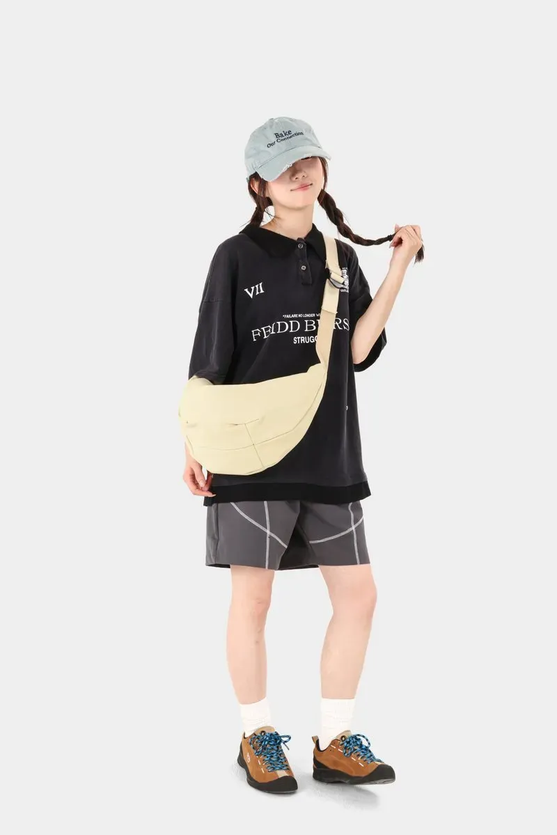 Tas Selempang Wanita Bahan PU Sintetis Polos Warna Hijau Model Hobo Tali Lebar Grosir Import