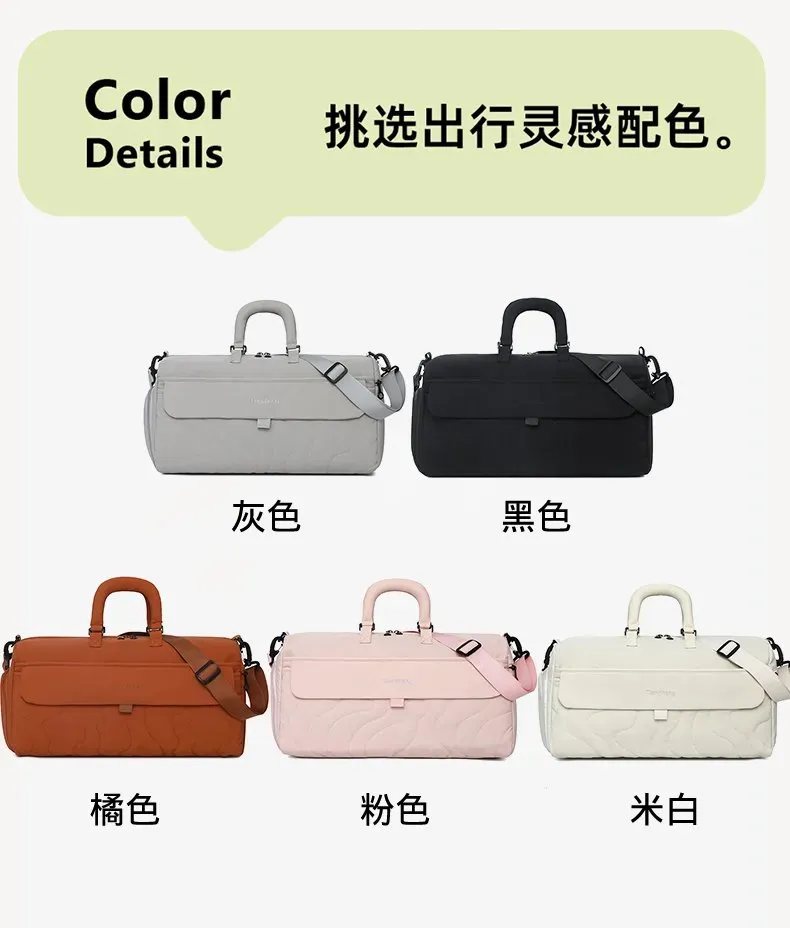 Tas Selempang Pria Bahan Nylon Model Quilted Warna Hitam Bentuk Kotak Tali Grosir Import