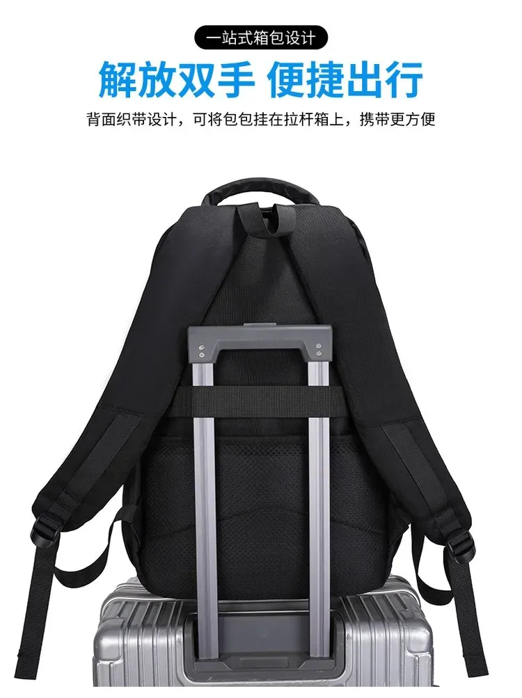 Tas Ransel Wanita Bahan Nylon Warna Putih Kapasitas Besar Resleting Grosir Import