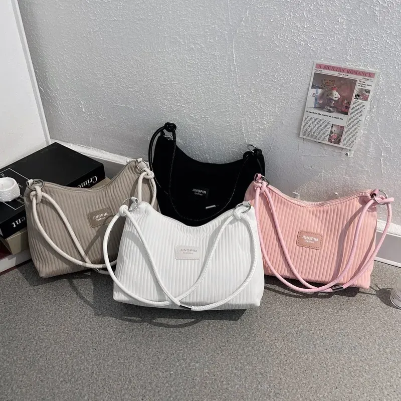 Tas Selempang Wanita Bahan PU Sintetis Polos Warna Pink Bentuk Kotak Tali Rantai Grosir Import