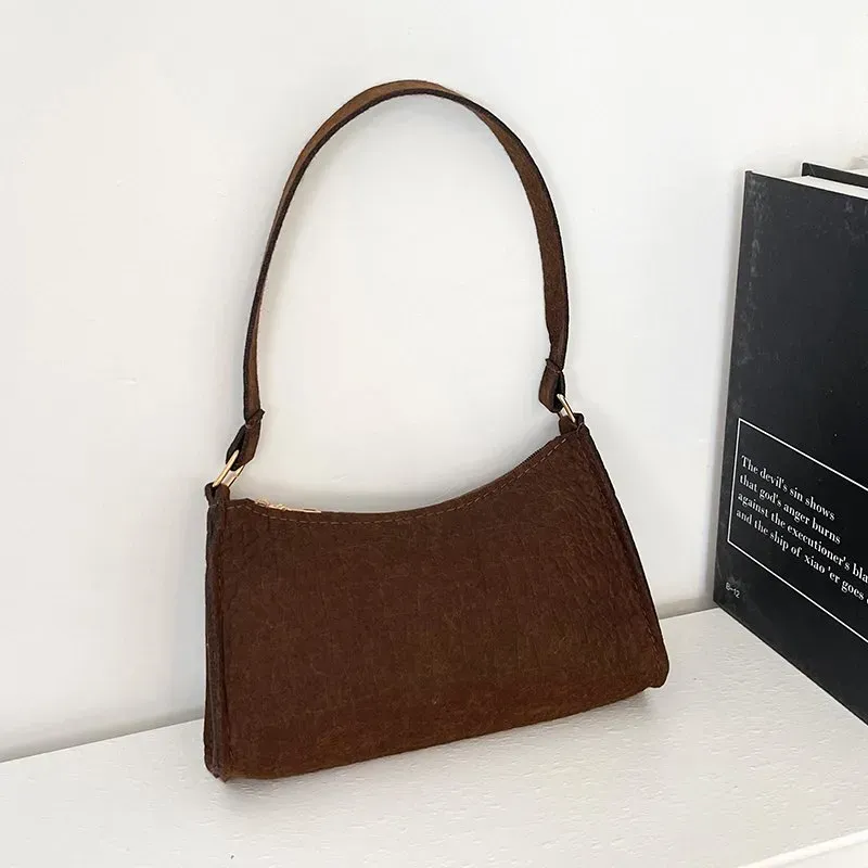 Tas Selempang Wanita Bahan PU Sintetis Polos Warna Pink Bentuk Kotak Tali Rantai Grosir Import