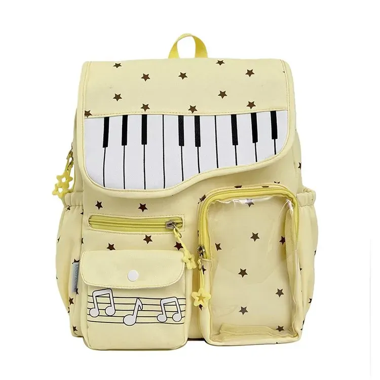 Tas Ransel Anak Bahan Kain Motif Polkadot Bentuk Kotak Tali Panjang Resleting Grosir Import kategori tas selempang grosir