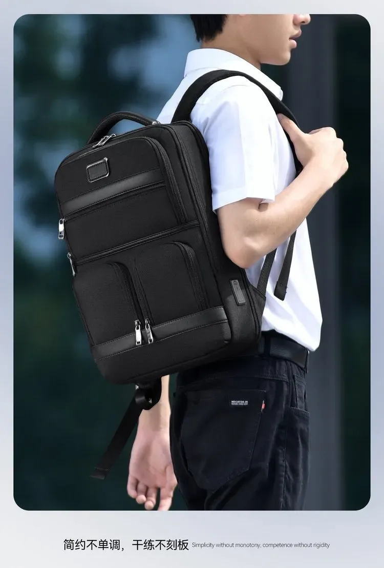 Tas Ransel Wanita Bahan Oxford Polos Warna Biru Bentuk Kotak Tali Lebar Grosir Import
