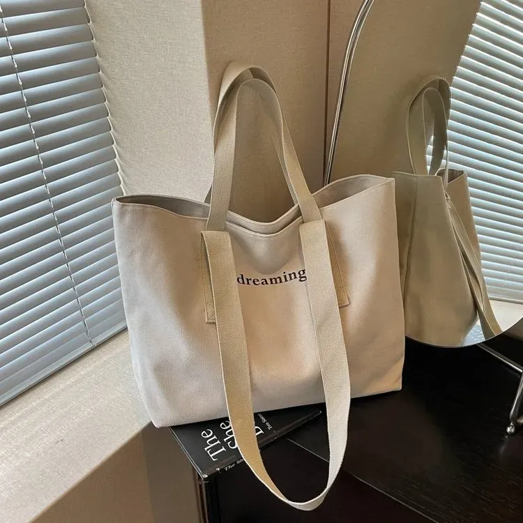 Tas Selempang Wanita Bahan PU Sintetis Polos Warna Beige Bentuk Kotak Tali Lebar Grosir Import