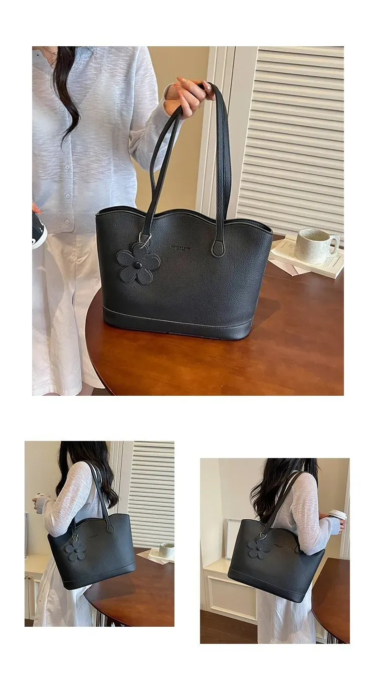 Tas Selempang Wanita Bahan PU Sintetis Polos Warna Merah Bentuk Kotak Tali Lebar Resleting