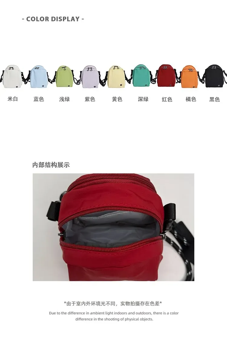 Tas Selempang Wanita Bahan PU Sintetis Polos Warna Merah Bentuk Kotak Tali Grosir Import