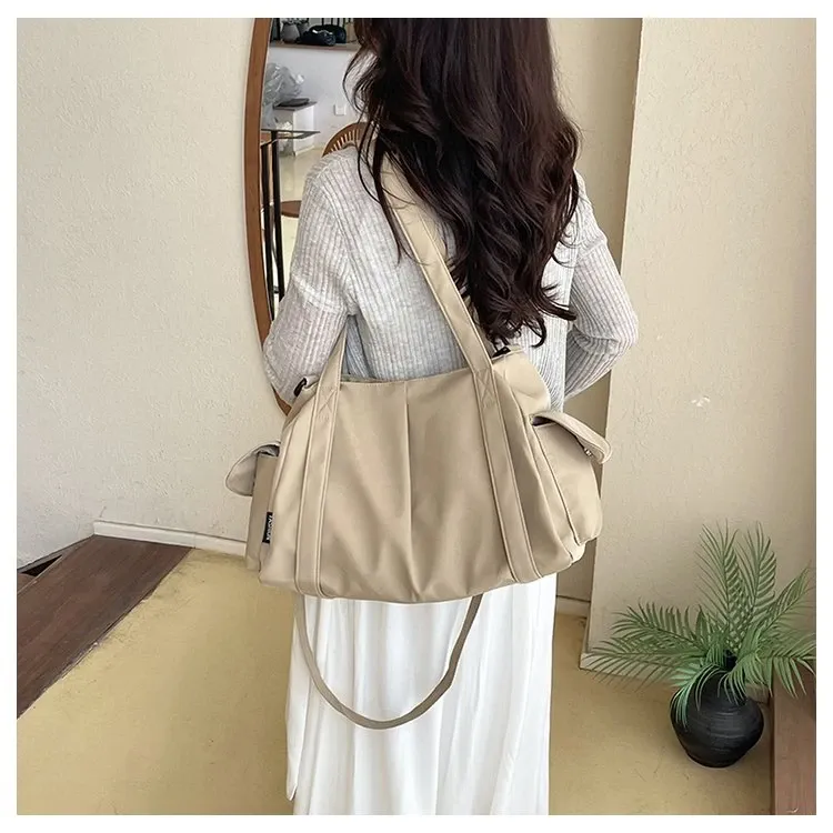 Tas Selempang Wanita Bahan PU Sintetis Polos Bentuk Kotak Tali Panjang Resleting Harga Grosir