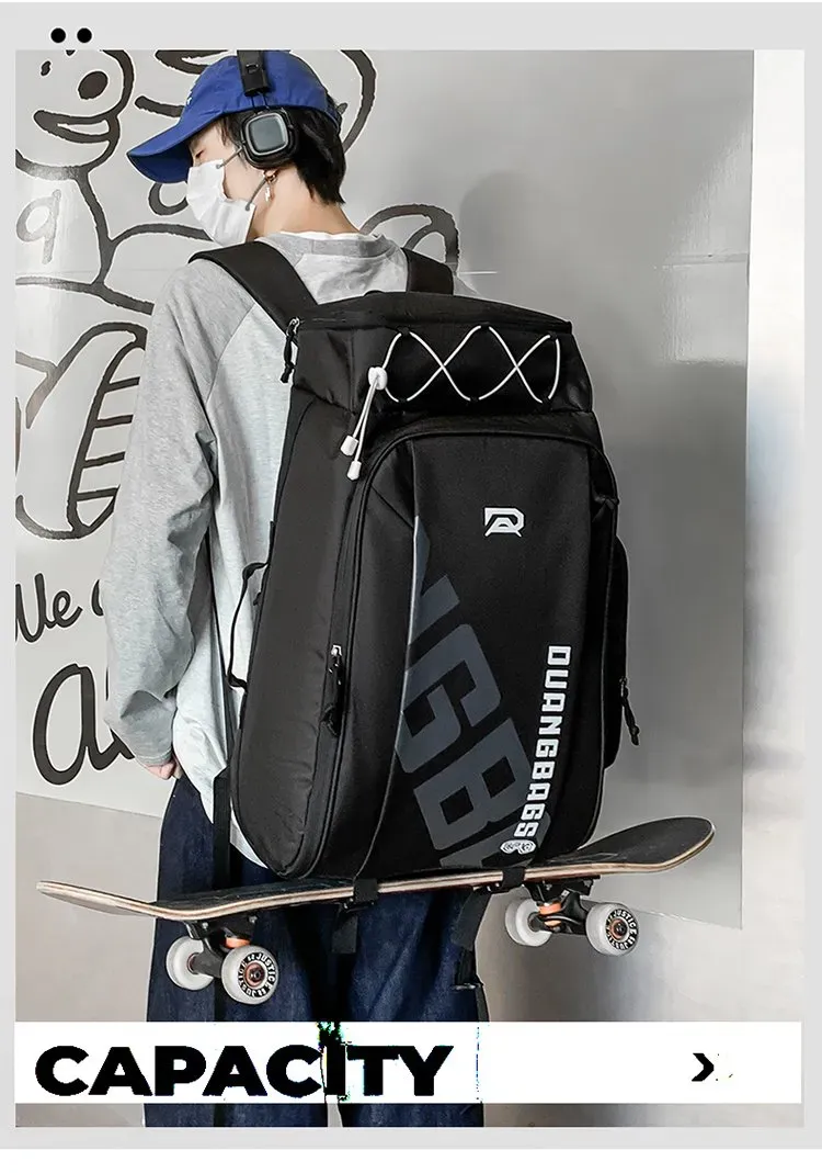 Tas Selempang Pria Bahan Nylon Polos Bentuk Kotak Tali Panjang Resleting Grosir Import