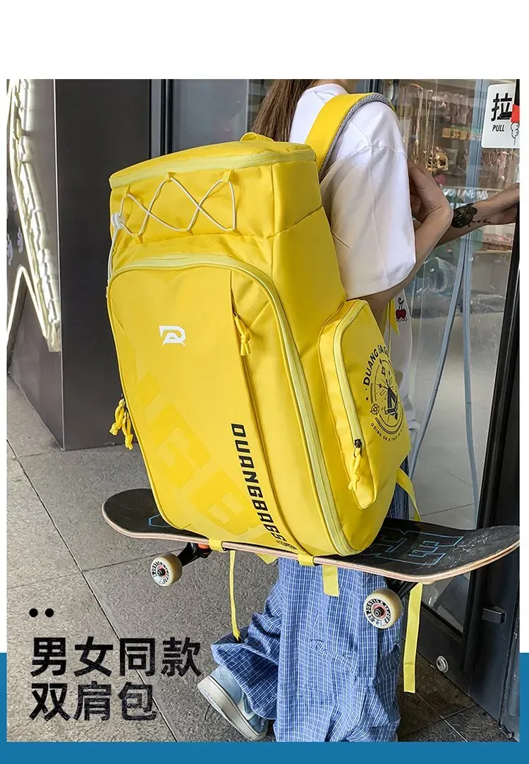 Tas Selempang Pria Bahan Nylon Polos Bentuk Kotak Tali Panjang Resleting Grosir Import